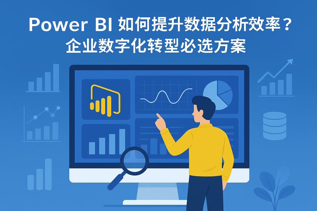 Power BI如何提升数据分析效率？企业数字化转型必选方案